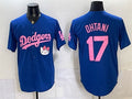 Los Angeles Dodgers #17 Shohei Ohtani Royal HOLBERT 2025 Hello Kitty Vapor Limited Stitched Jersey