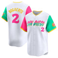San Diego Padres #2 Xander Bogaerts White HOLBERT City Connect Limited Player Jersey