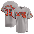 Baltimore Orioles #35 Adley Rutschman Gray HOLBERT Road Limited Player Jersey