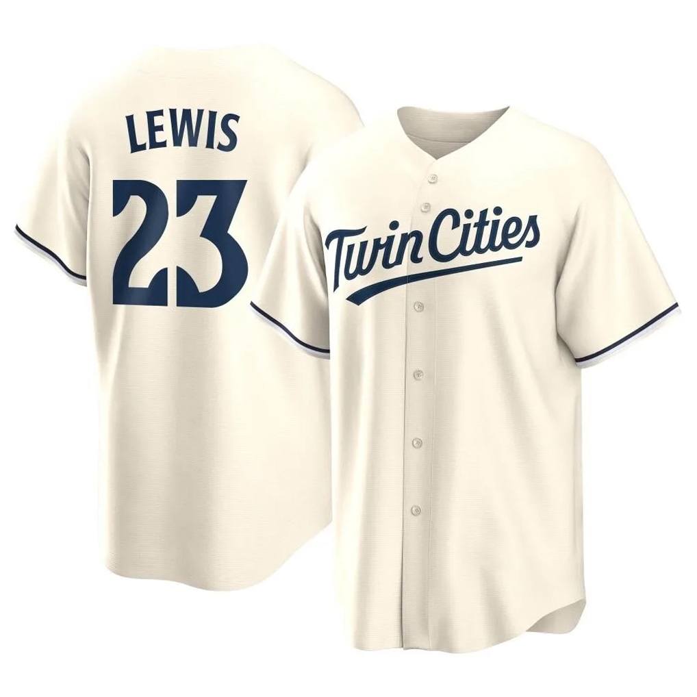 Minnesota Twins #23 Royce Lewis Player Cream HOLBERTGame Limited Home Stitched Jerseys