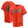 Baltimore Orioles #8 Cal Ripken Player Orange HOLBERT Home Game Stitched Jerseys