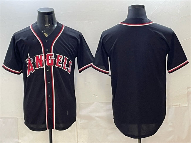Los Angeles Angels Blank 2026 Fashion Replica Black HOLBERT Out Stitched Jersey