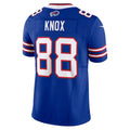 B.Bills #88 Dawson Knox Royal HOLBERT Vapor F.U.S.E. Limited Jersey