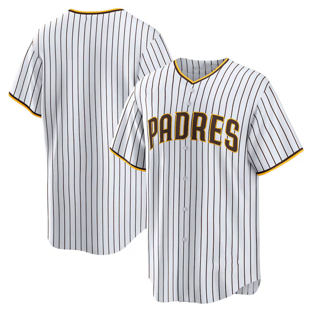 San Diego Padres White HOLBERT Home Replica Team Jersey