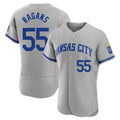 Kansas City Royals #55 Cole Ragans Player Gray HOLBERT Limited Elite Home Game Stitched Jerseys