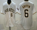 Pittsburgh Pirates #6 Konnor Griffin White HOLBERT Limited Jersey