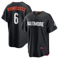 Baltimore Orioles #6 Ryan Mountcastle Black HOLBERT City Connect Replica Player Jersey