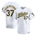 Oakland Athletics #37 Tyler Soderstrom White HOLBERT Home Limited Stitched Jersey