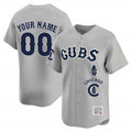 Custom Chicago Cubs Special Vapor Premier Limited Jersey ¨C Gray HOLBERT