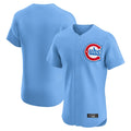 Chicago Cubs Light Blue HOLBERT Limited Elite Home Game Blank Player Stitched Jerseys