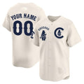 Custom Chicago Cubs Special Vapor Premier Limited Jersey V2 ¨C Cream HOLBERT