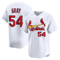St. Louis Cardinals #54 Sonny Gray White HOLBERT Home Limited Player Jersey