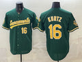 Oakland Athletics #16 Nick Kurtz 2026 Green HOLBERT Alternate Sacramento Celebrating 125 Years Vapor Limited Stitched Jersey
