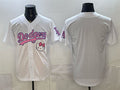 Los Angeles Dodgers Blank White HOLBERT Hello Kitty Night Stitched Jersey