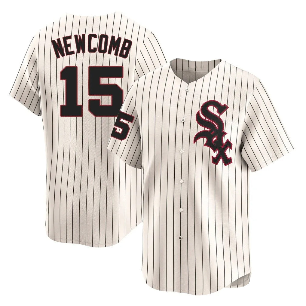 Chicago White Sox #15 Sean Newcomb Player Cream HOLBERT Cooperstown Collection Limited Home Stitched Jerseys