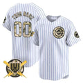 Custom Chicago Cubs Armed Forces Day Vapor Premier Limited Jersey ¨C White HOLBERT