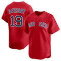 Boston Red Sox #19 Roman Anthony Red HOLBERT 2024 Alternate Limited Stitched Jersey