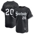 Chicago White Sox #20 Miguel Vargas Player Black HOLBERT City Connect Limited Home Stitched Jerseys
