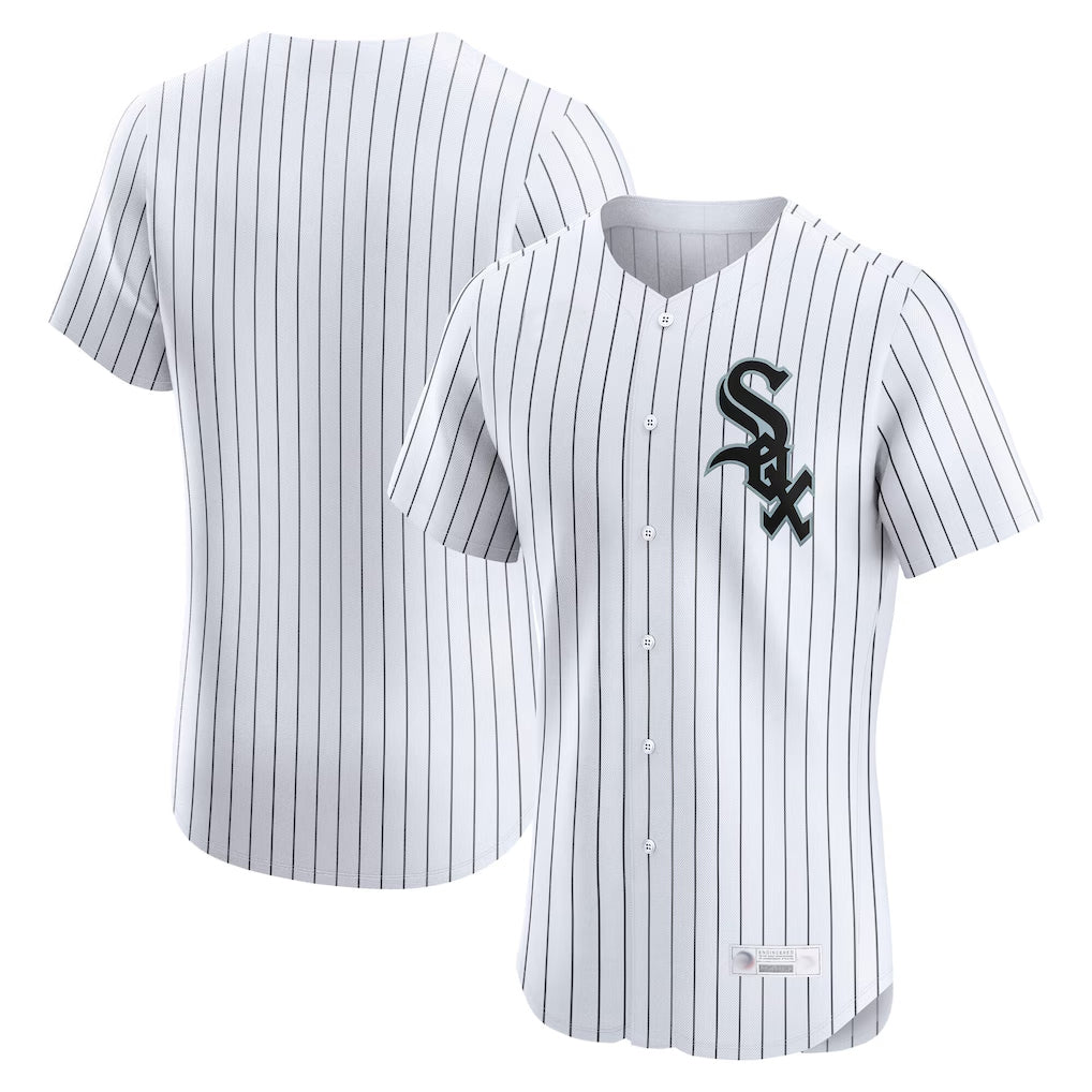 Chicago White Sox Blank Player White HOLBERT Limited Elite Home Stitched Jerseys