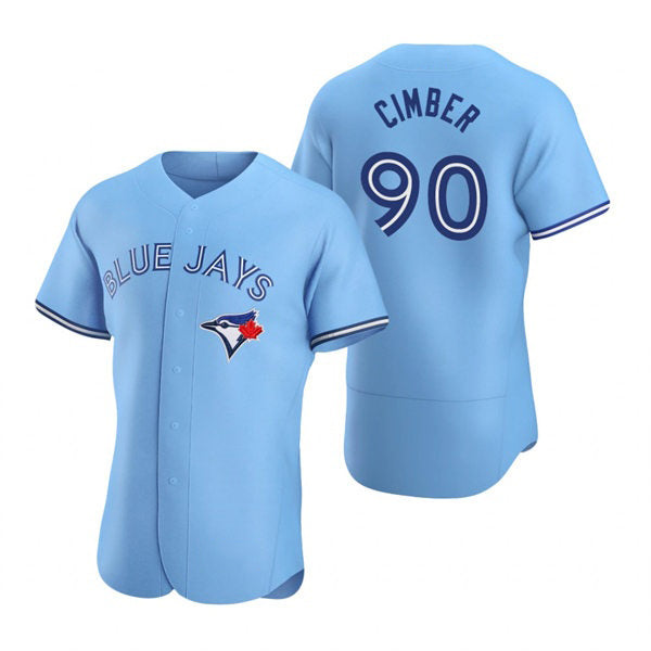 Toronto Blue Jays #90 Adam Cimber Powder Blue HOLBERT Alternate Flex Base Player Jersey