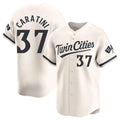 Minnesota Twins #37 Victor Caratini Player Cream HOLBERTHome Limited Stitched Jerseys
