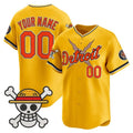 Custom Detroit Tigers x One Piece Gold HOLBERT Vapor Premier Limited Jersey - Stitched