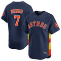 Houston Astros #7 Craig Biggio Player Navy HOLBERT Home Limited Stitched Jerseys