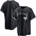 Toronto Blue Jays Blank Black HOLBERT Lights Out Limited Stitched Jersey