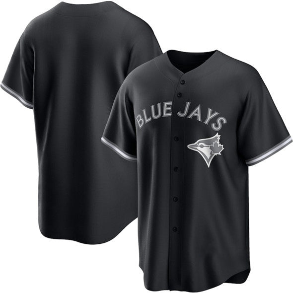 Toronto Blue Jays Blank Black HOLBERT Lights Out Limited Stitched Jersey