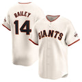 San Francisco Giants #14 Patrick Bailey Cream HOLBERT 2024 Home Limited Stitched Jersey