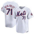 New York Mets #71 Sean Reid-Fole White HOLBERT 2024 Home Limited Stitched Jersey