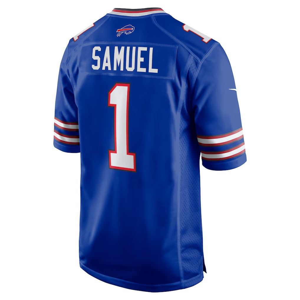 B.Bills #1 Curtis Samuel Royal HOLBERT Game Jersey