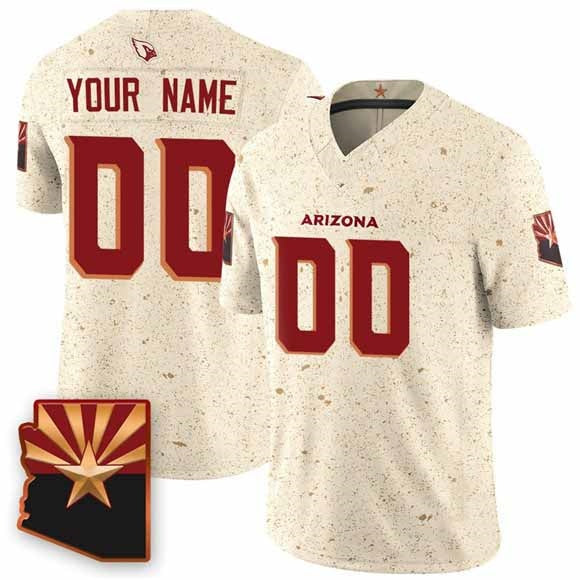 Custom A.Cardinals Active Player Natural HOLBERT 2025 F.U.S.E. ¡°Rivalries¡± Vapor Untouchable Limited Stitched Jersey