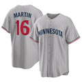 Minnesota Twins #16 Austin Martin Player Gray HOLBERTGame Limited Home Stitched Jerseys