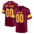 Custom W.Commanders Burgundy HOLBERT Game Player Jersey