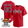 Custom Boston Red Sox x One Piece Red HOLBERT Vapor Premier Limited Jersey - Stitched