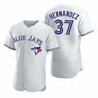 Toronto Blue Jays #37 Teoscar Hernandez White HOLBERT Flex Base Stitched Jersey