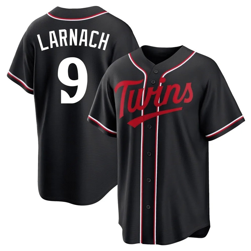 Minnesota Twins #9 Trevor Larnach Player Black HOLBERTFashion Out Home Limited Stitched Jerseys