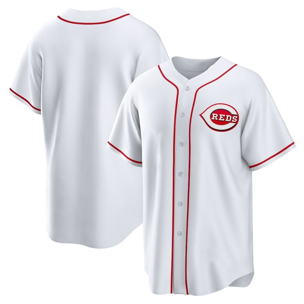 Cincinnati Reds White HOLBERT Home Replica Team Jersey