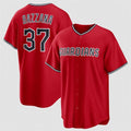 Cleveland Guardians #37 Travis Bazzana Red HOLBERT Alternate Limited Stitched Jersey
