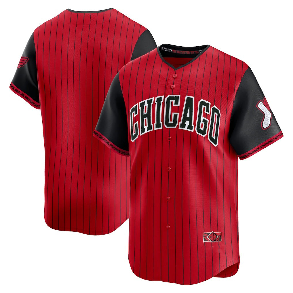 Chicago White Sox Red-Black HOLBERT 2025 City Connect Limited Jersey