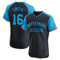 Los Angeles Dodgers #16 Will Smith Player Black HOLBERT National League All-Star Limited Elite Home Stitched Jerseys
