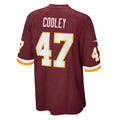 W.Football Team #47 Chris Cooley Retired Player Jersey - Burgundy HOLBERT