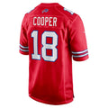 B.Bills #18 Amari Cooper Red HOLBERT Alternate Game Jersey
