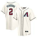 Arizona Diamondbacks #2 Geraldo Perdomo Player Cream HOLBERT Home Game Stitched Jerseys