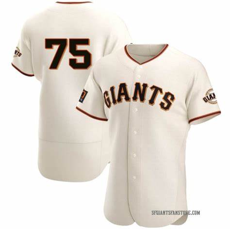 San Francisco Giants #75 Camilo Doval Cream HOLBERT Flex Base Stitched Jersey