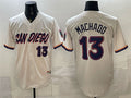 San Diego Padres #13 Manny Machado Cream HOLBERT 2026 City Connect Stadium Stitched Jersey