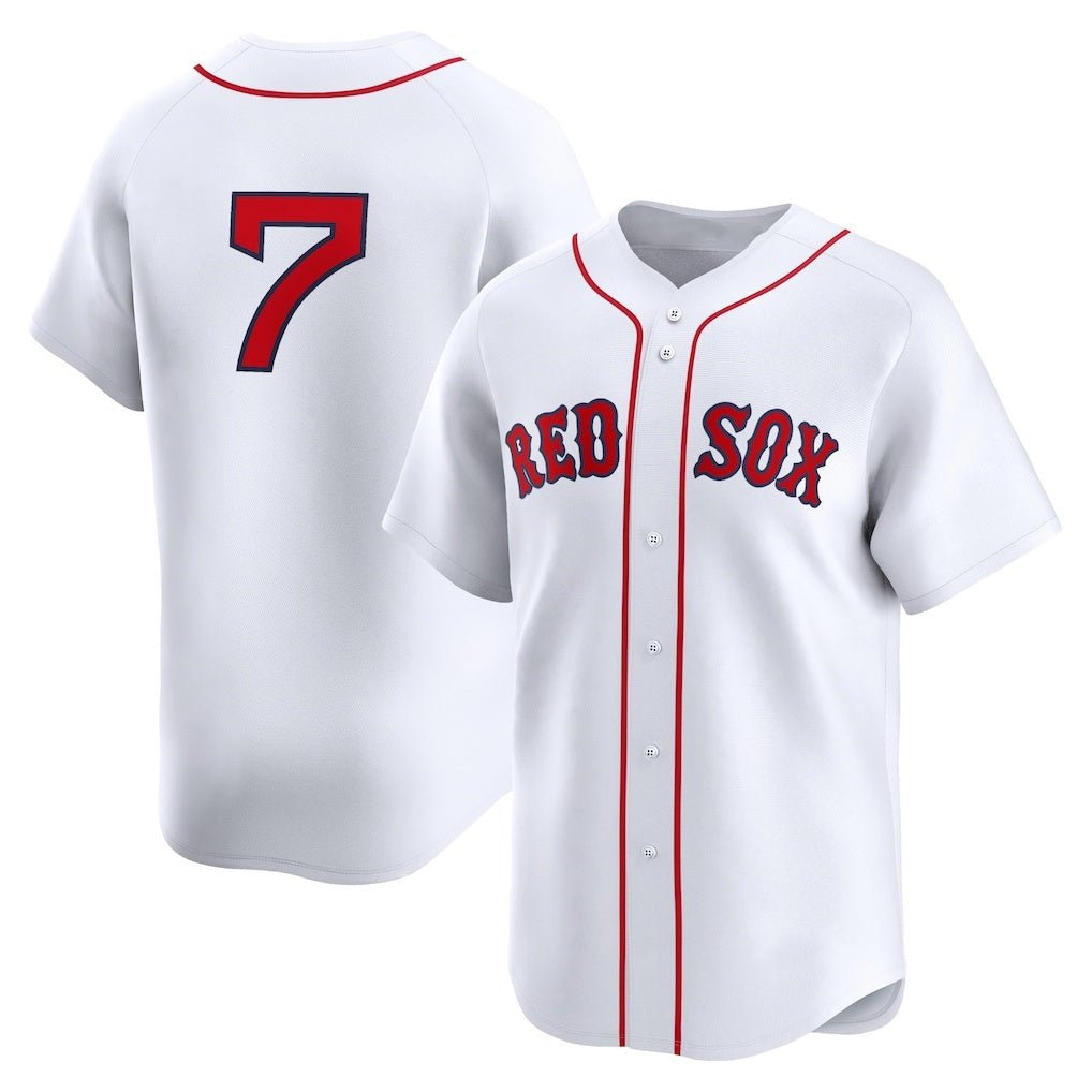 Boston Red Sox #7 Masataka Yoshida White HOLBERT Home Limited Player Jersey