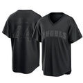 Los Angeles Angels #44 Ben Joyce Player Black HOLBERT Pitch Fashion T-shirt Stitched Jerseys