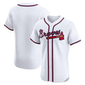 Atlanta Braves White HOLBERT Home Elite Jersey
